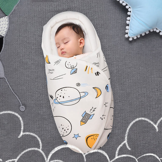 Soft Cotton Baby Swaddle Blanket – Gentle Comfort for Newborn