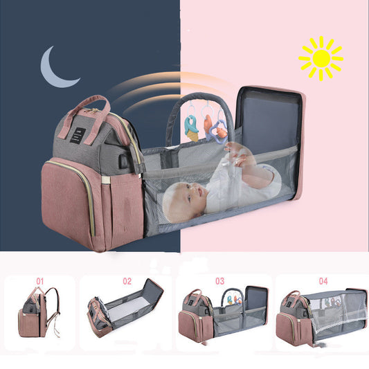 Hushybox™ 3-in-1 Diaper Backpack