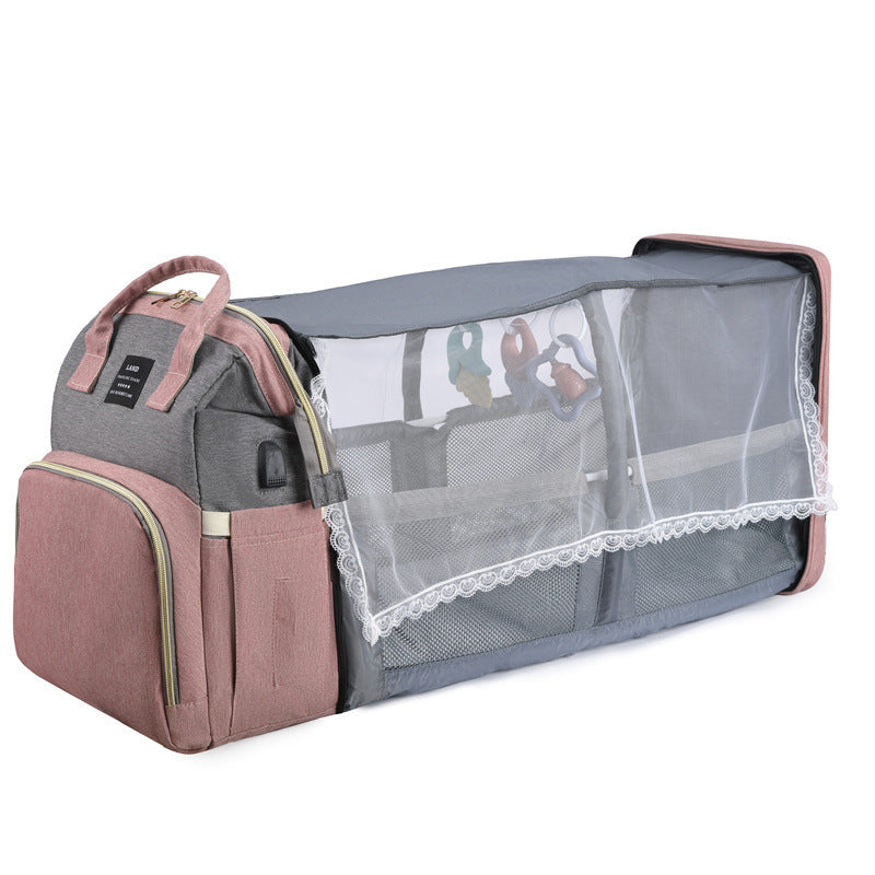 Hushybox™ 3-in-1 Diaper Backpack