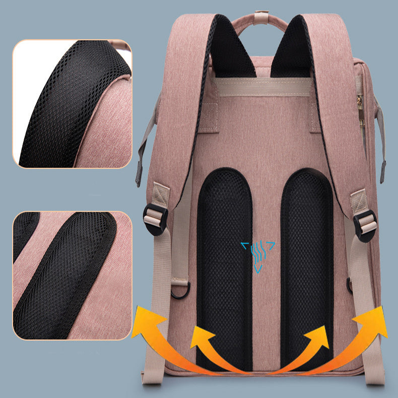 Hushybox™ 3-in-1 Diaper Backpack